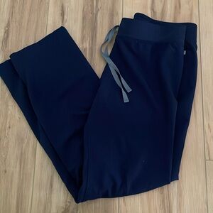 FIGS LIVINGSTON NAVY BLUE SMALL SCRUB PANTS